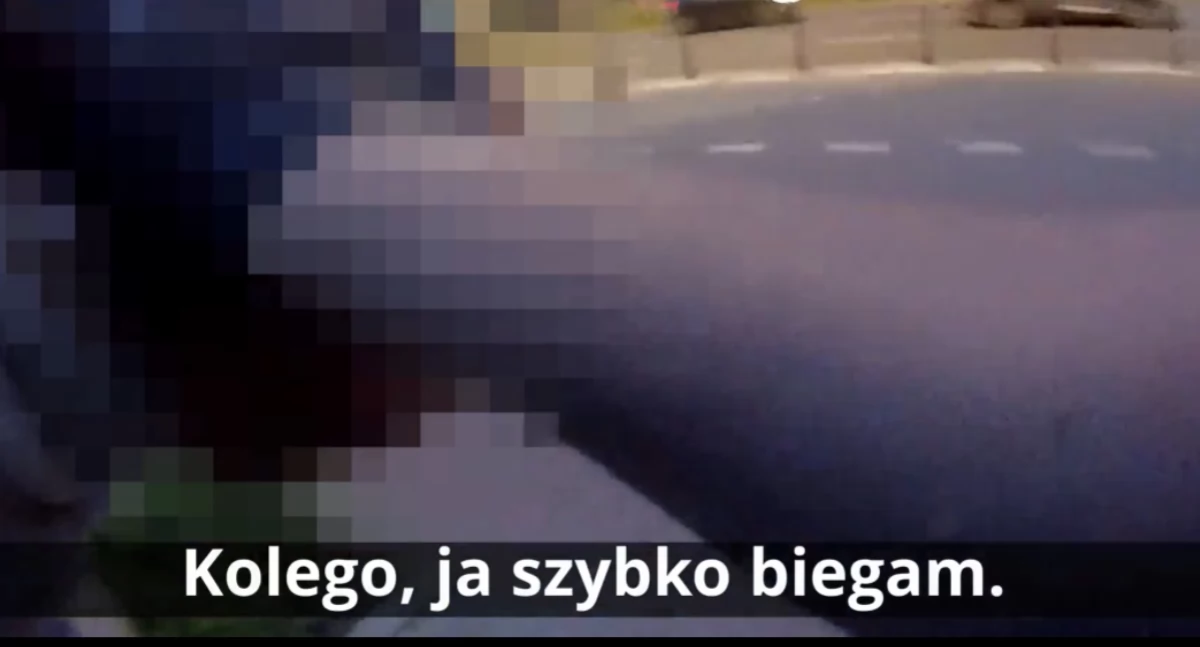 Bezpieczeństwo, Udany pościg policji złodziejami rowerów[FILM] - zdjęcie, fotografia