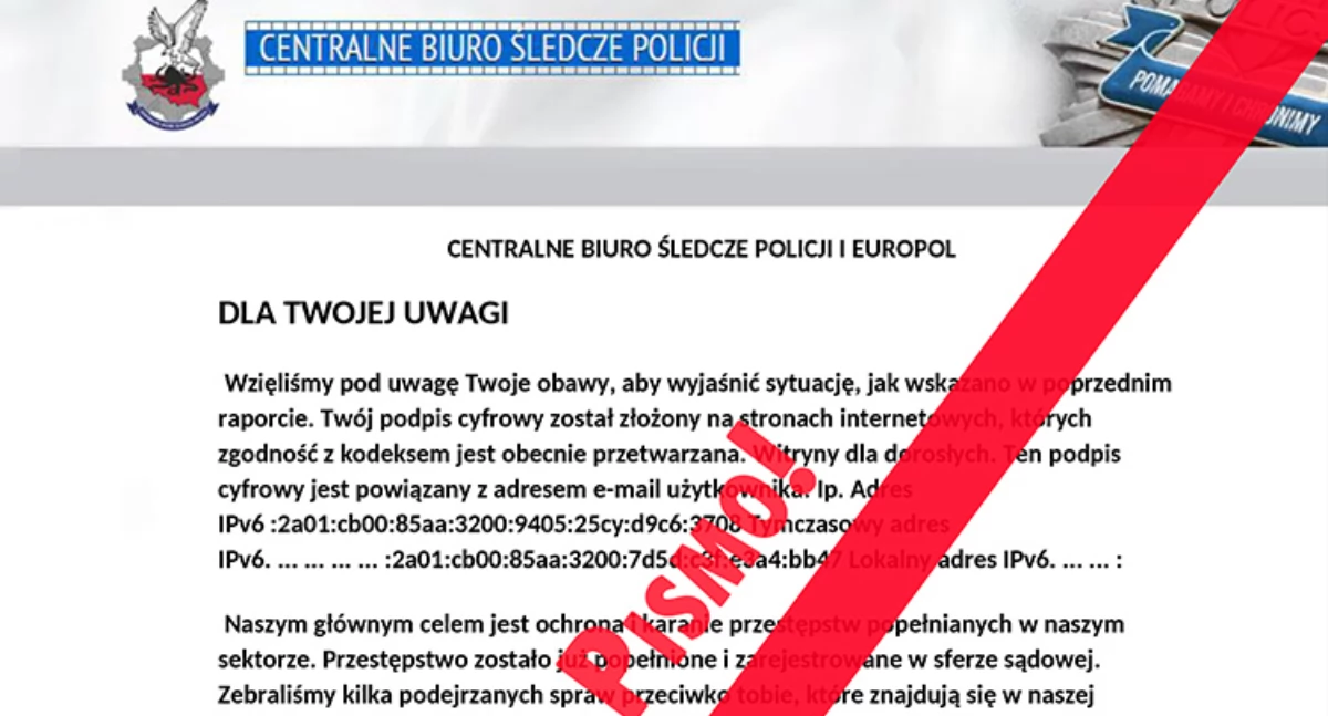 Bezpieczeństwo, Centralne Biuro Śledcze ostrzega - zdjęcie, fotografia