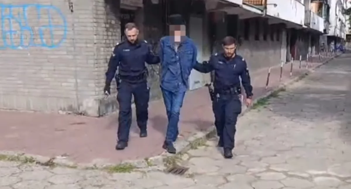 Bezpieczeństwo, Napad Grójeckiej sprawca ujęty - zdjęcie, fotografia
