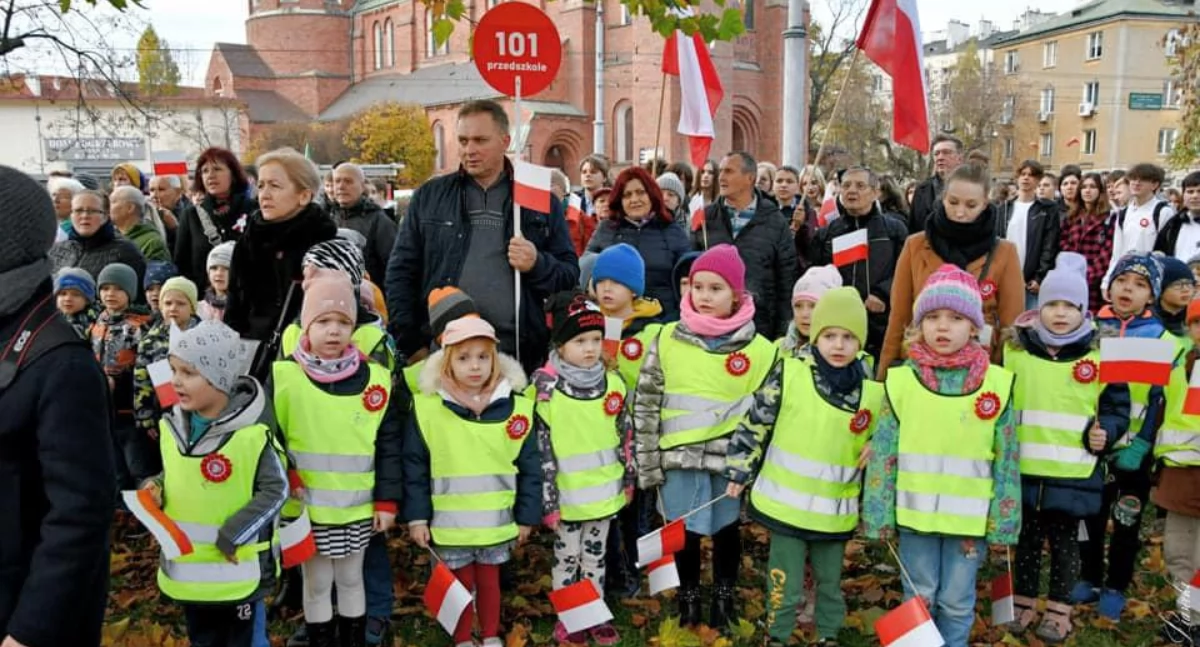 Historia, Uroczyste Obchody Święta Niepodległości Ochocie - zdjęcie, fotografia