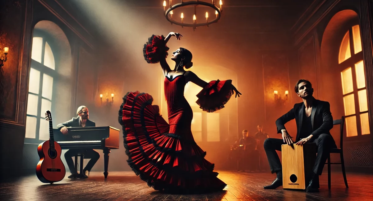 taniec, Flamenco muzyka taniec emocje - zdjęcie, fotografia