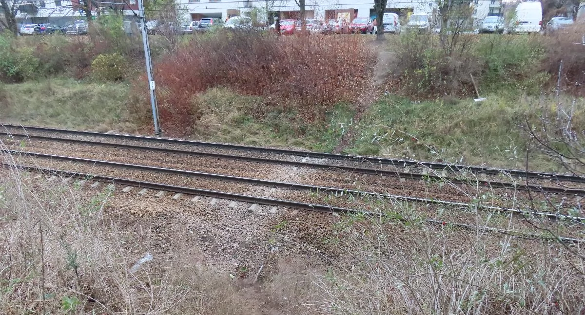Bezpieczeństwo, Zielona granica pomiędzy Ochotą Włochami - zdjęcie, fotografia