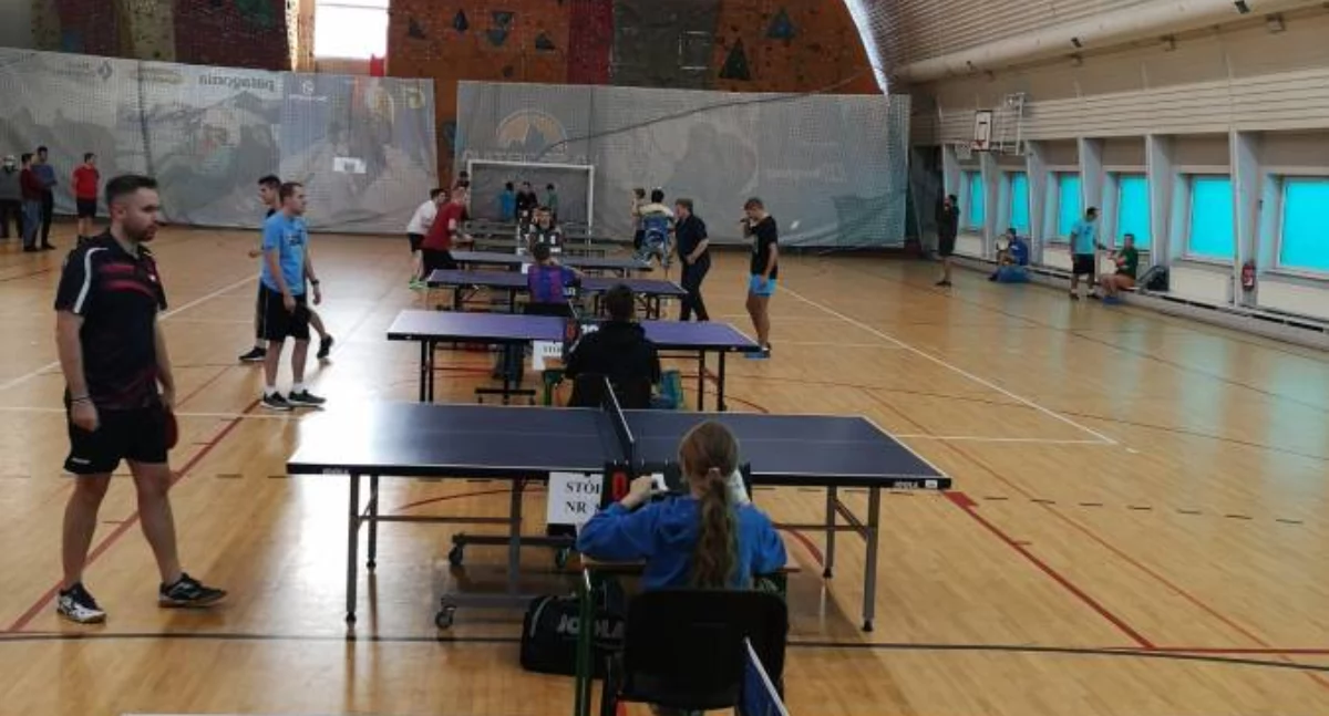 sport, Turniej tenisa stołowego - zdjęcie, fotografia