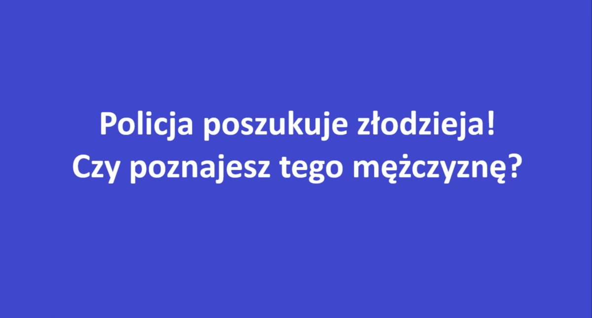Bezpieczeństwo, Może poznajesz mężczyznę - zdjęcie, fotografia