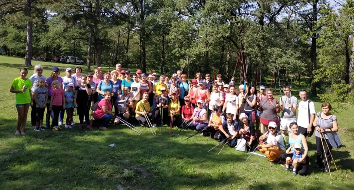 rekreacja, Zapraszamy nordic walking - zdjęcie, fotografia