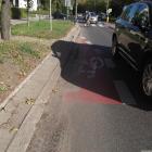 Piasku sporo jak na taki wąski pas