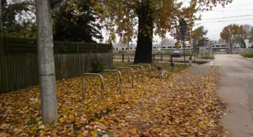 Stojaki rowerowe przezywają oblężenie 