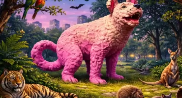 Opowieści z OKOlicy – różowy pies i inne zwierzęta