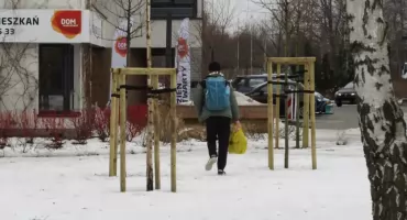 Nowoczesna zabudowa, ale dalej na prowincji