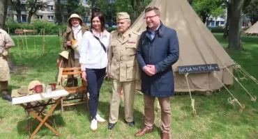 Rodzinny piknik historyczny na Ochocie
